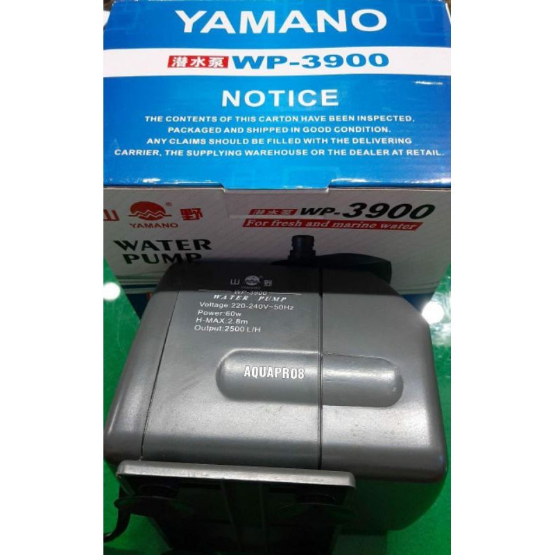 Waterpump Power Head Aquarium Yamano WP 3900