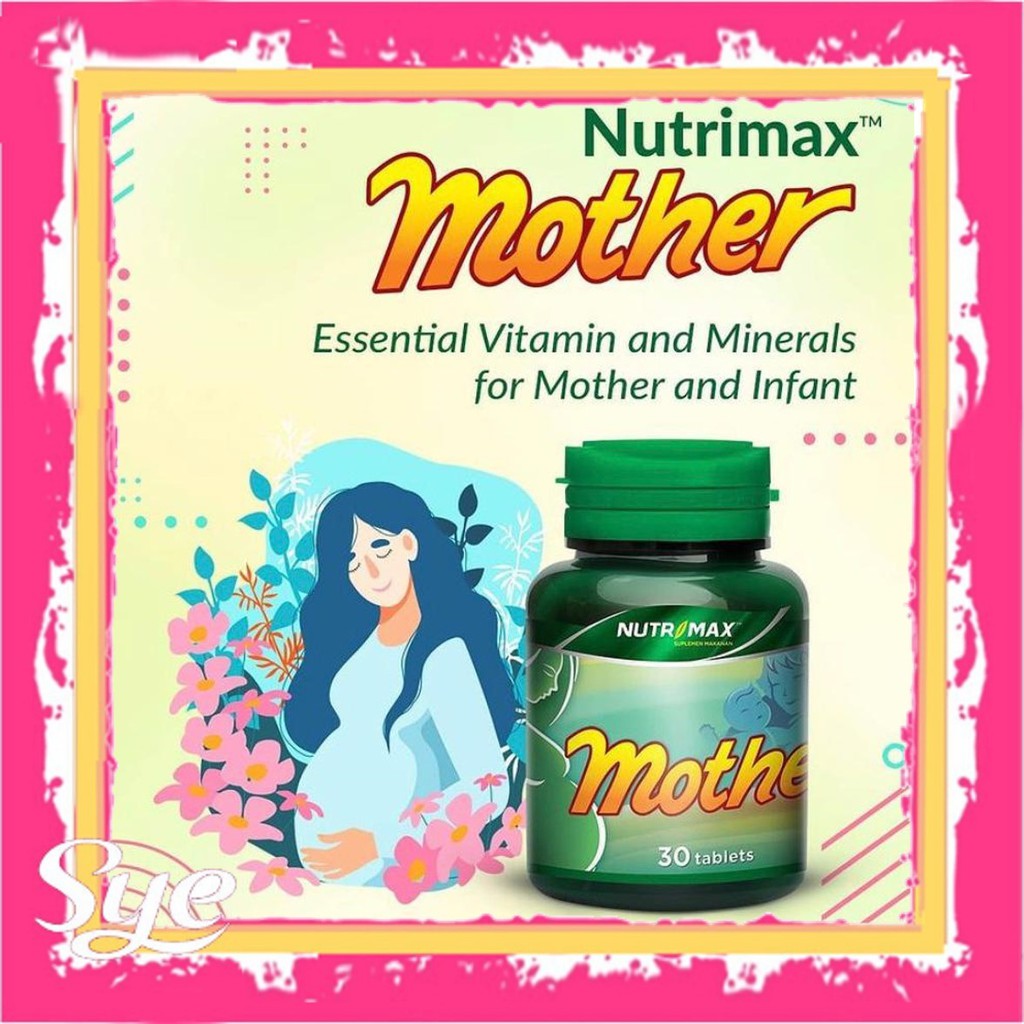 BPOM Nutrimax Mother 30s BPOM Vitamin Ibu Hamil BPOM Nutrimax Mother 30s BPOM Vitamin Ibu Hamil