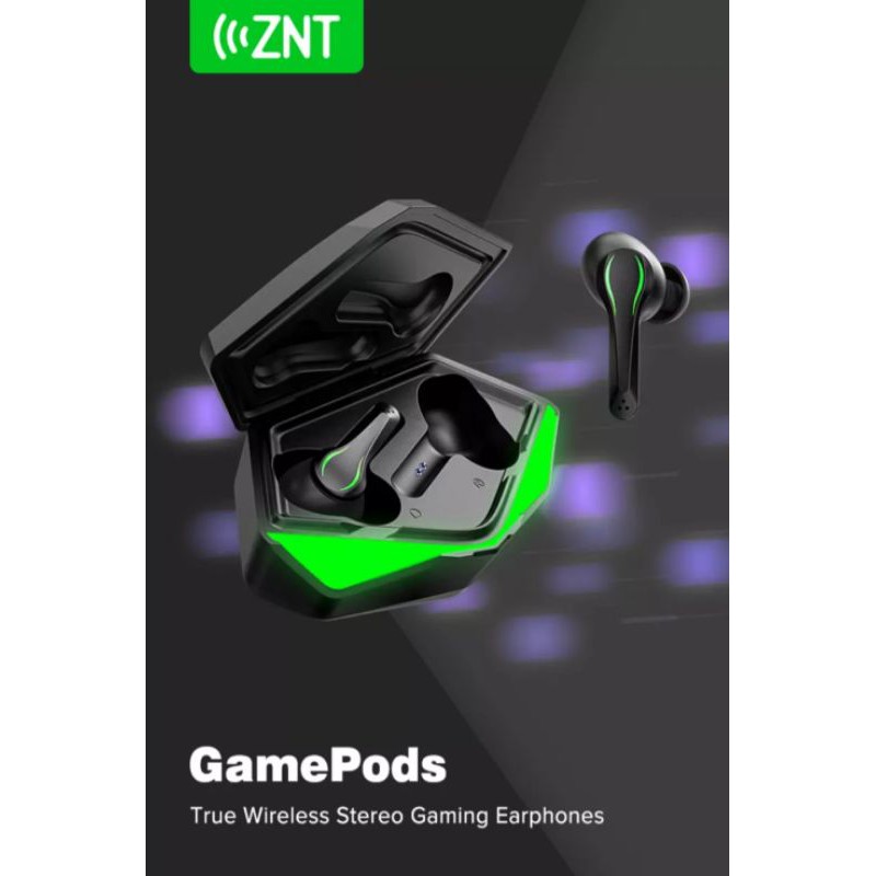 ZNT GamePods - Tws Earphone Gaming - Ultra Low Latency PicArt Chip