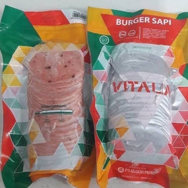 

Vitalia daging burger mini isi 20 || vitalia daging burger isi 10