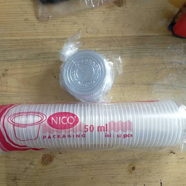 Cup puding 50ml/ cup es krim 50ml/cup jelly 50ml/Cup puding jelly plastik/cup puyo 50ml/cup es krim