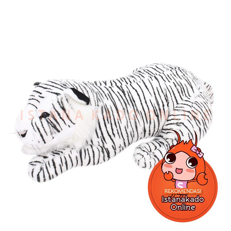 Boneka Binatang Macan Harimau Putih Jumbo Animal