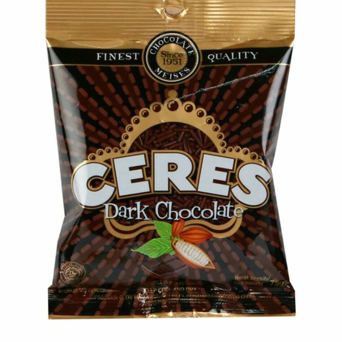 

[VEGAN & VEGETARIAN DETECTED] Ceres Dark Chocolate - Meises