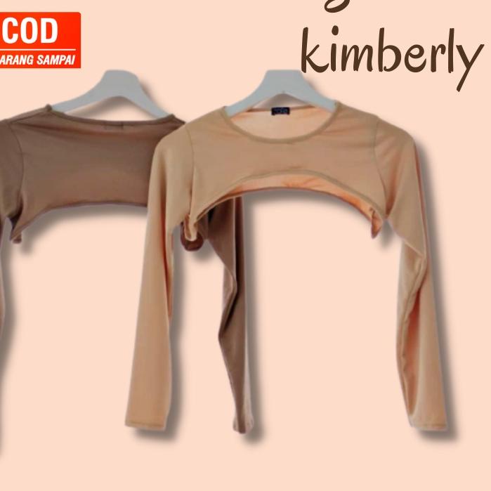 MANSET BALERO CROP TOP KIMBERLY MANSET LENGAN SAMBUNG BALERO MANSET LENGAN PANJANG WANITA