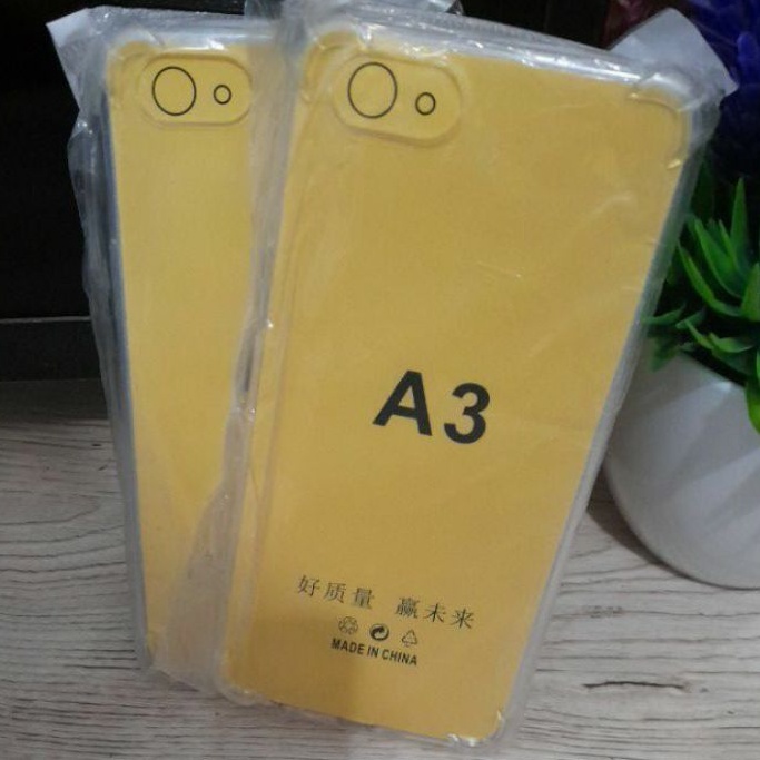 Casing HP Anticrack bening A3 ANTI CRACK Silicone OPPO A3