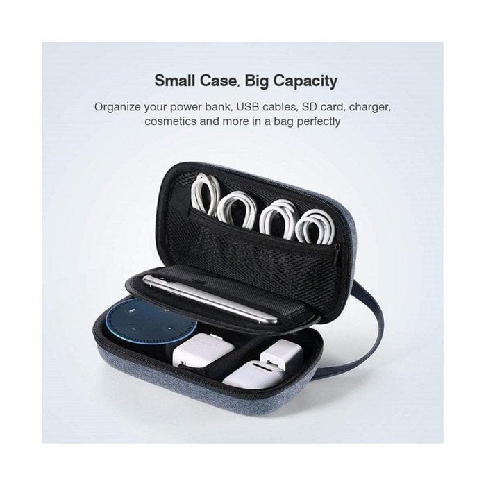 UGREEN Pouch Storage Case Travel Tas Organizer Tempat Penyimpan Kabel Data Charger Earphone LP152 50903