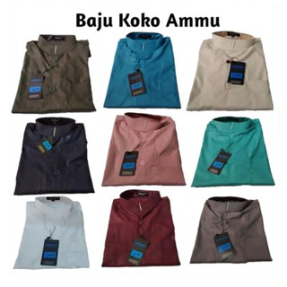  Baju  Koko Haibah Ammu Collection Baju  Koko Pria  Shopee  