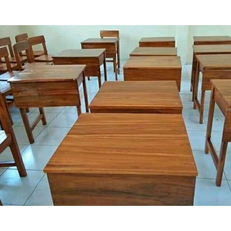 set meja anak sd tk pud kursi meja