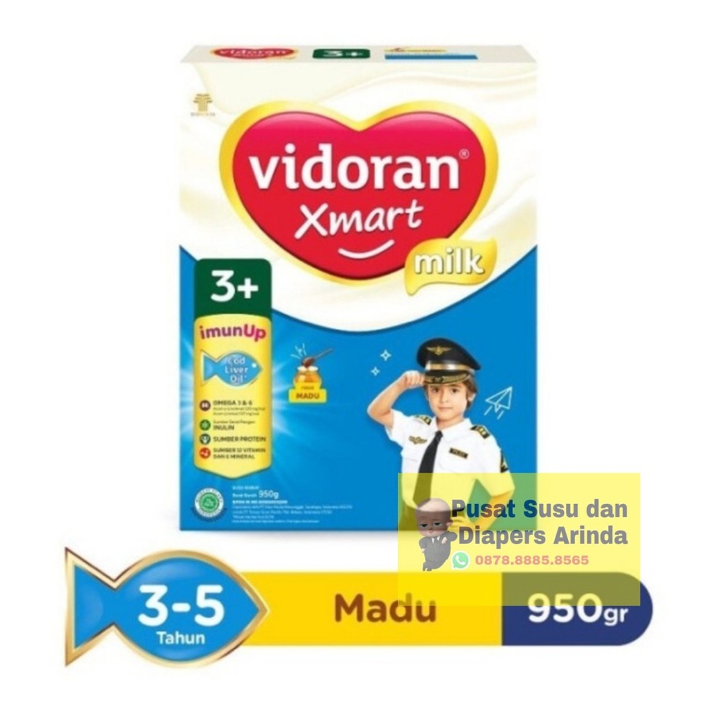 Vidoran Xmart 3+ MADU 950gr