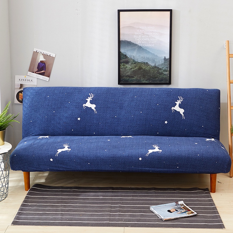 Elastic Cover Sofa Bed M(160—190cm) Penutup Satu Sofa Pattern Modern Menarik Sarung Sofa Bed