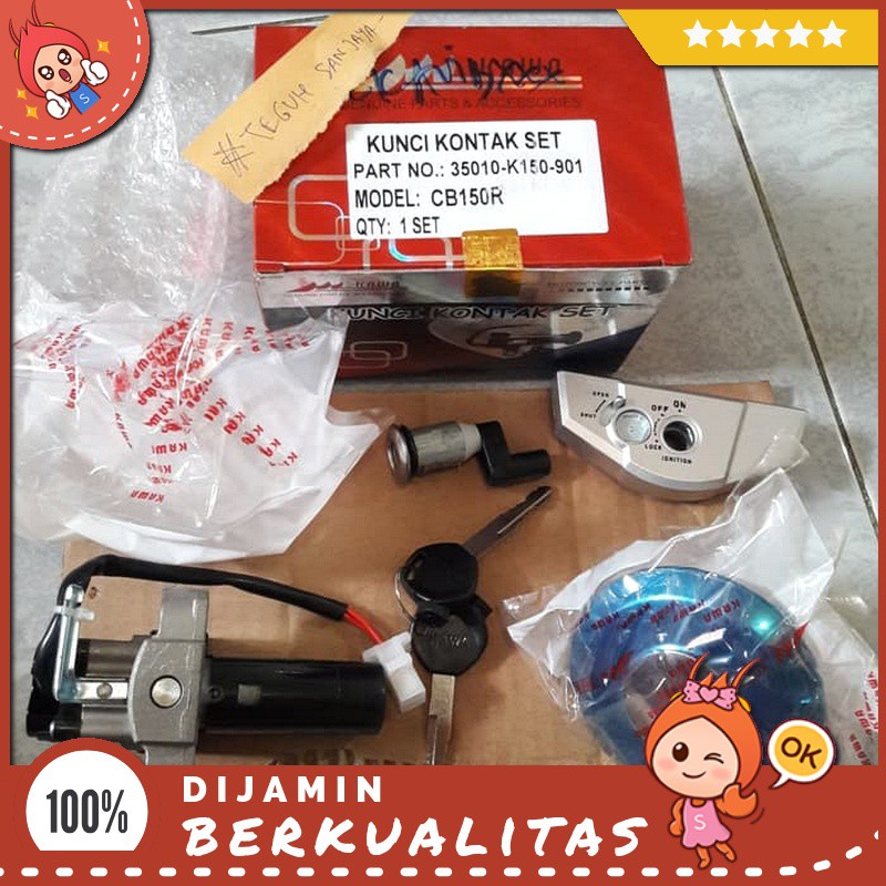 Kunci Kontak Set Jok Tutup Tangki Honda Cb 150 R Cb150R Cb150R Original Kawa Sparepart Motor Murah