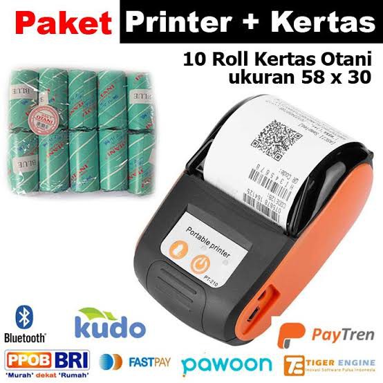 

GOOJPRT POS Printer Bluetooth Thermal Receipt Printer 58mm - JP-PT210