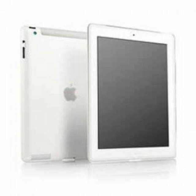 Jelly Soft TPU Ultrathin Clear Case Casing Cover iPad 2, 3, 4