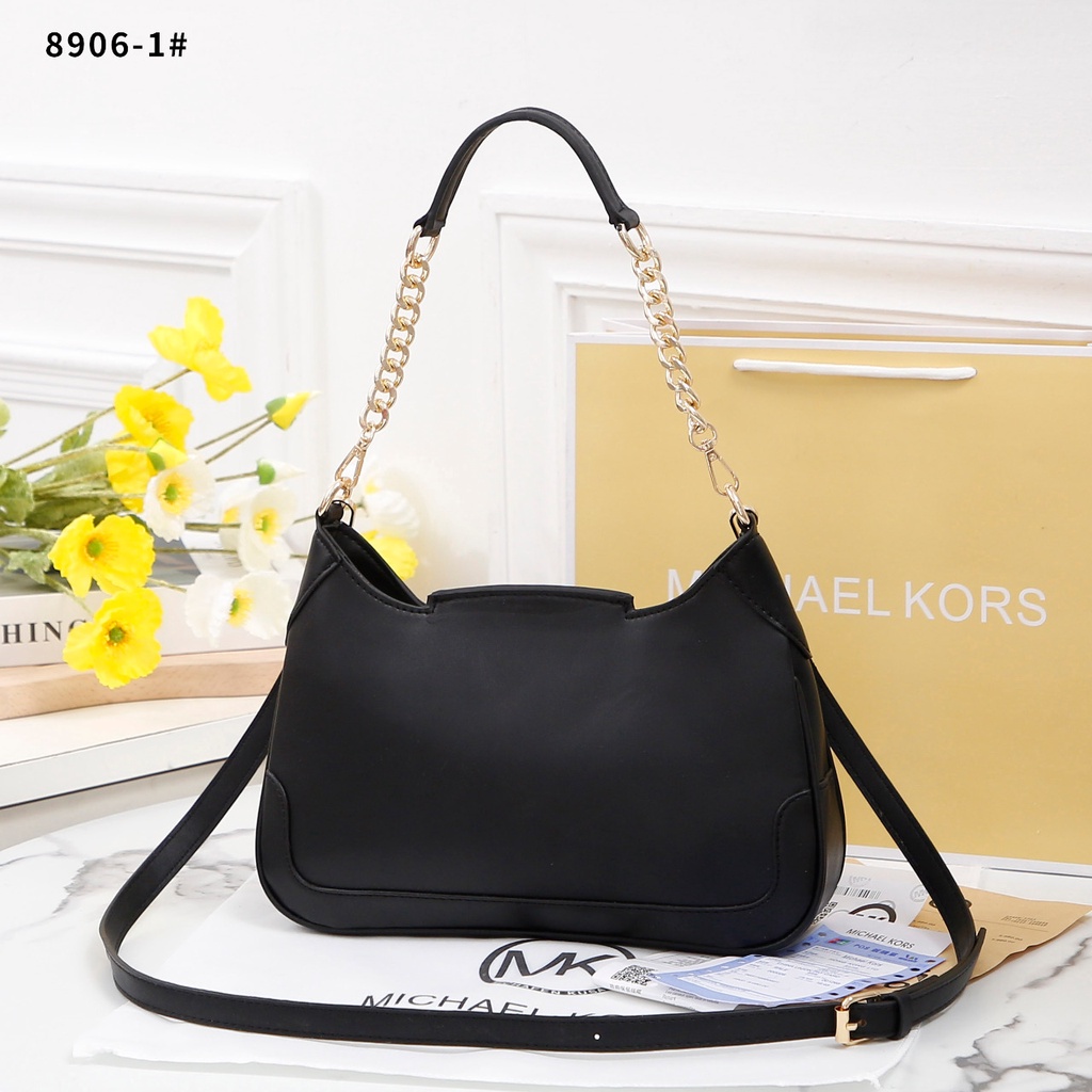 BAG Hally Small Leather Shoulder Bag #8906-1