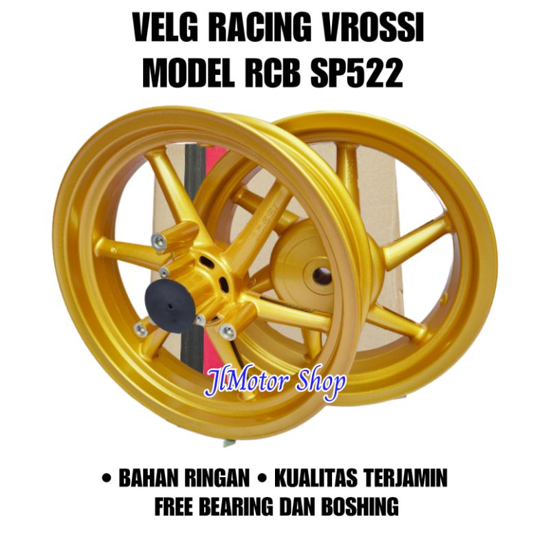 VELG RACING ROSSI NMAX N-MAX PCX 150 PCX 160 AEROX 155 OLD - NEW AEROX 155 - AEROX155 PCX150 PCX160 LOCAL RING 14 PALANG 6 VROSSI TIPE STARMAX