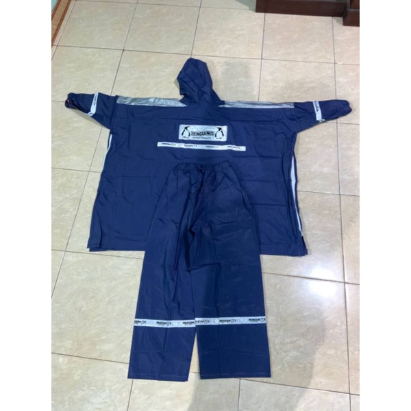 JAS HUJAN PENGUIN'S SETELAN PONCO LENGAN GOLF XL - JAS HUJAN PINGUIN KOMBINASI XL - JAS HUJAN PENGUI