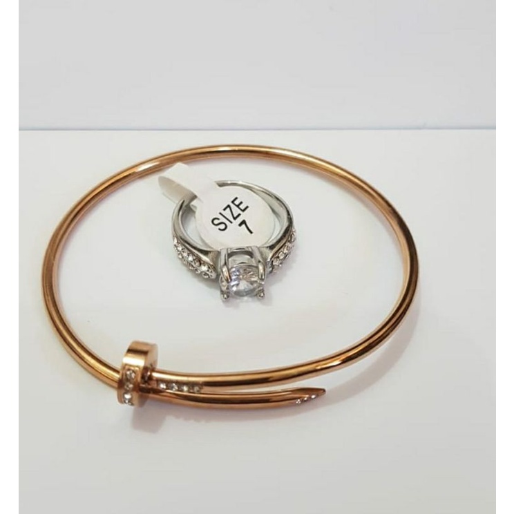 GELANG PAKU ELASTIS & CINCIN TITANIUM