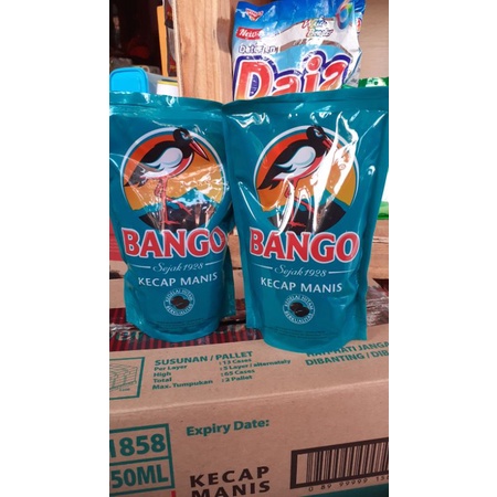 

Bango Kecap Manis 520 Ml - Soy Sauce, Kecap Manis Refill, Kecap Manis Pouch