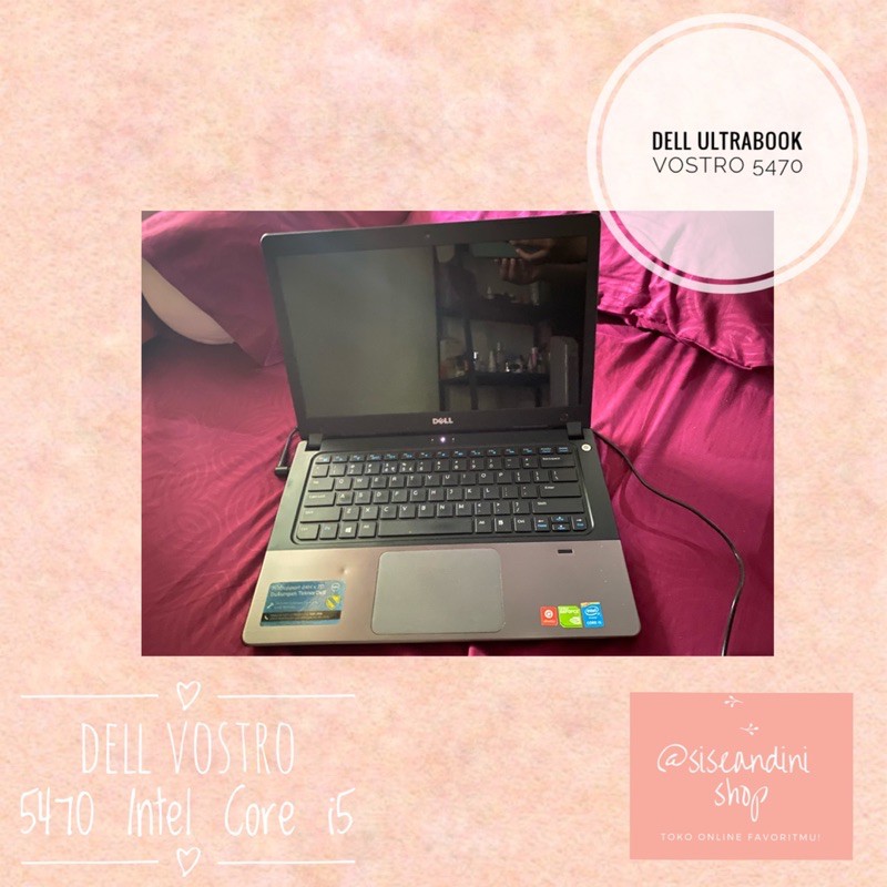 Laptop Gaming Dell vostro 5470 i5 ultrabook second