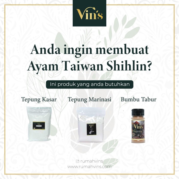

b011tee Tepung Kasar / Tepung Taiwan Crispy Chicken Ala Shihlin - Premium 1Kg Da01D100