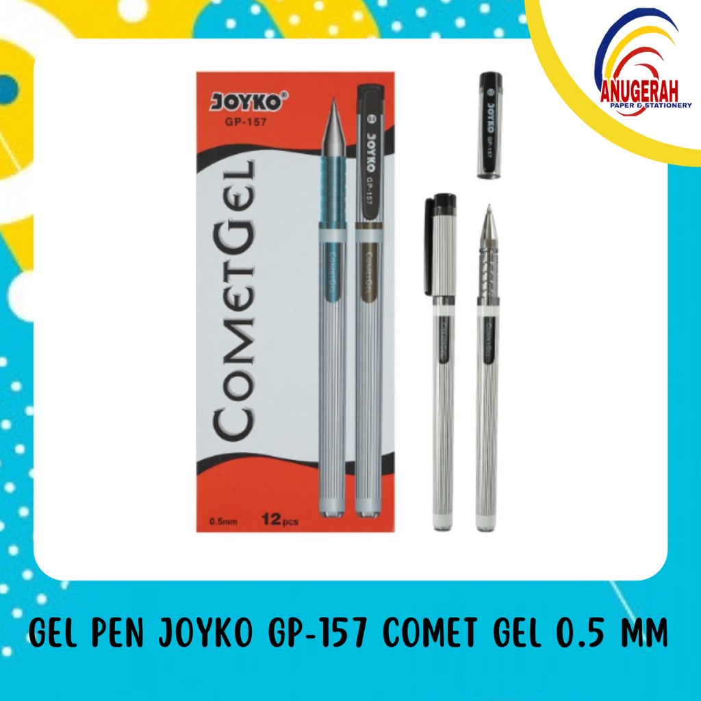 

Gel Pen Joyko GP-157 Comet Gel 0.5 Mm (PCS)