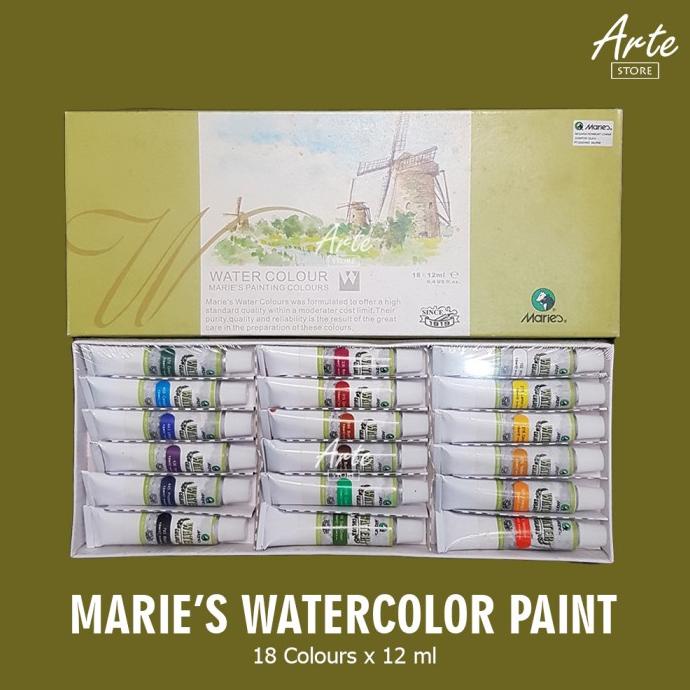 

Cat Air - Watercolor Maries 18 Warna X 12 Ml
