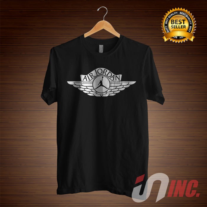 Kaos Tshirt baju Combed 30S Distro NBA Basketball Air Jordan Basket