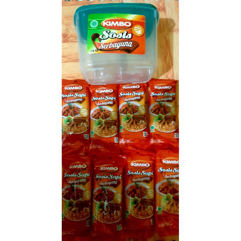 

Sosis Lauk Instan Siap Makan 8Pack Isi 3 Bonus Twinwall 1500ml