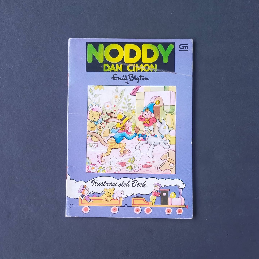 Buku Anak Langka Enid Blyton Serial Noddy No. 19 dan Cimon