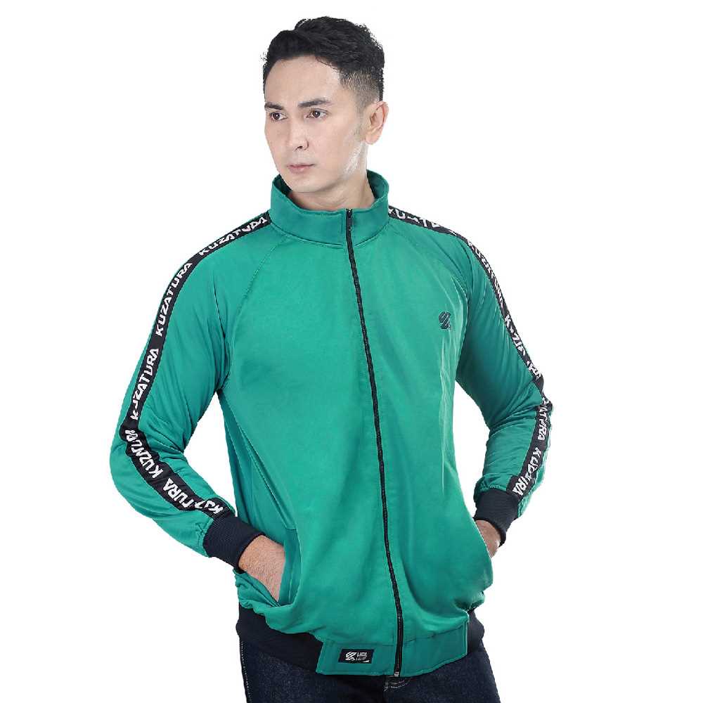 JAKET BOMBER KEREN PRIA ORIGINAL JACKET SPORT HIJAU KASUAL TERBARU 567