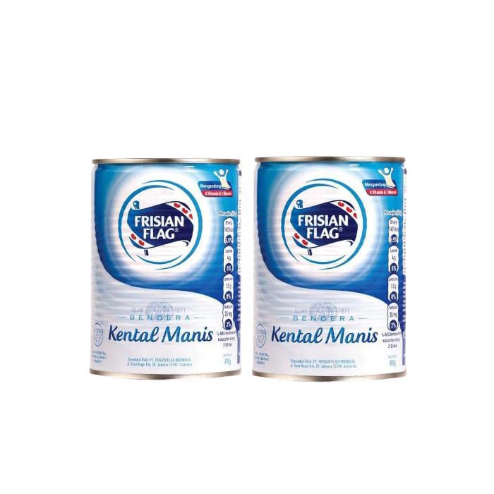 

Frisian Flag Susu Kental Manis Kaleng 370g