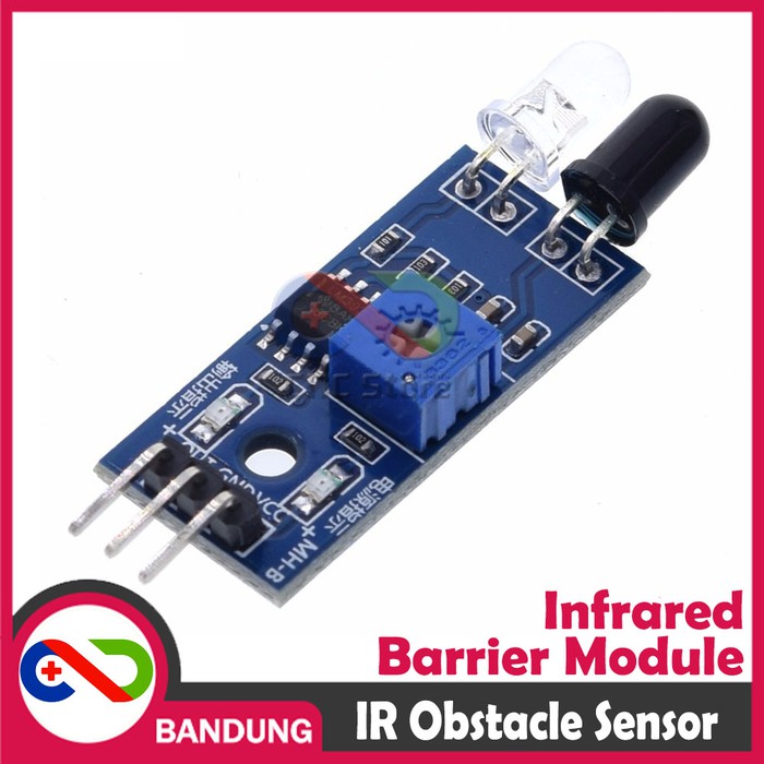 INFRARED BARRIER OBSTACLE SENSOR HALANGAN RINTANGAN MODULE