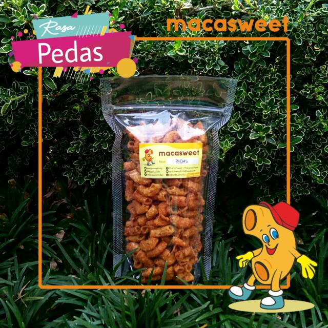 

Macasweet Makaroni gurih- Pedas