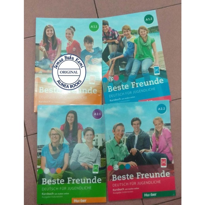 

PAKET BUKU BESTE FREUNDE BERISI 4 BUKU: A1.1; A1.2; A2.1; A2.2