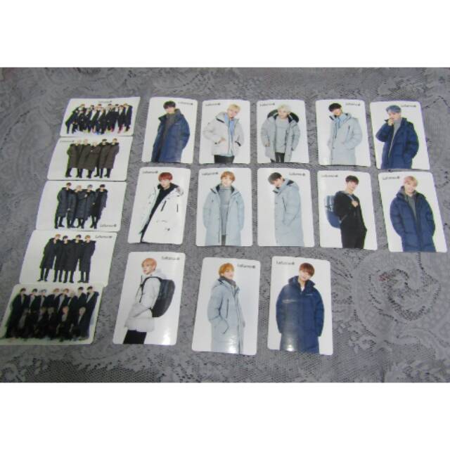 LAFUMA SEVENTEEN & TRADING CARD SEVENTEEN CARATLAND 2019