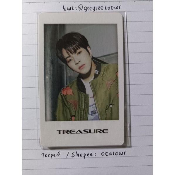 PHOTOCARD YIZHIYU YOON JAEHYUK TREASURE