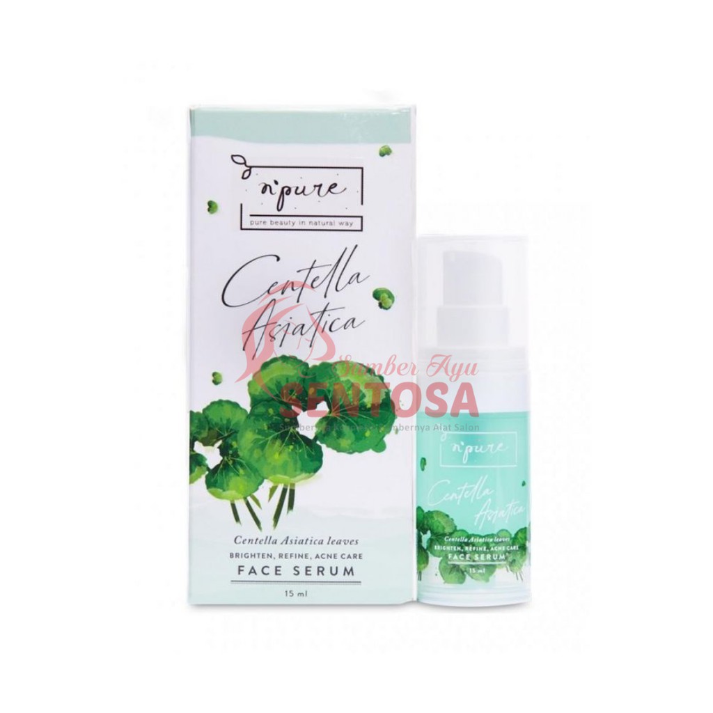 N’PURE CENTELLA ASIATICA  FACE SERUM 15ML