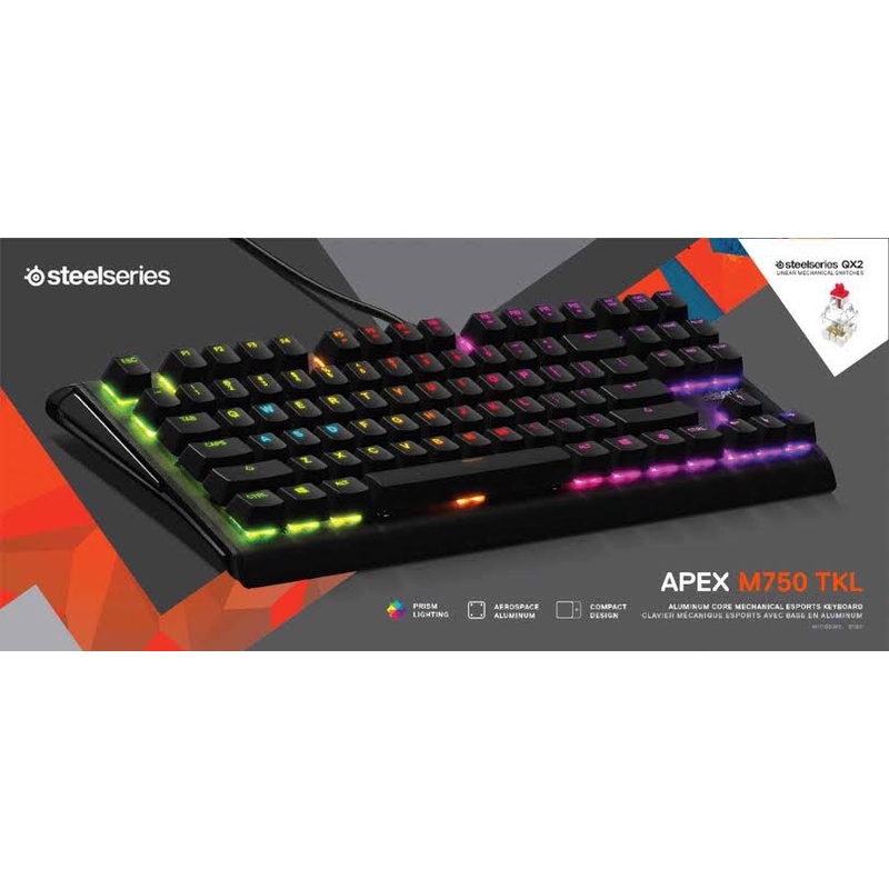 Keyboard SteelSeries Apex M750 TKL BEKAS
