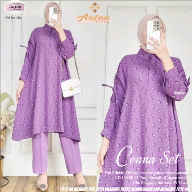 CENNA SET BY AUFAA HIJAB