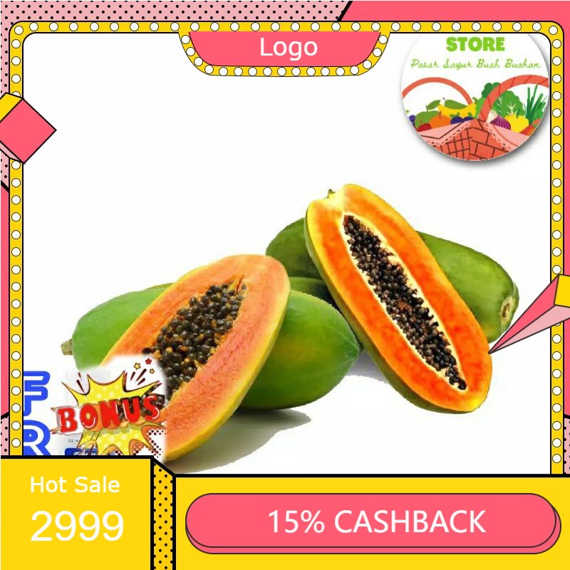 

RENGKEK SURABAYA - Buah Pepaya California - Per Pcs