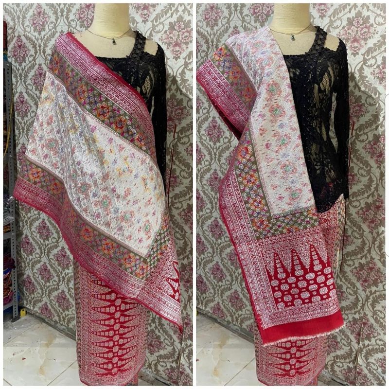 SONGKET PALEMBANG ASLI 3 NEGERI KRISTAL