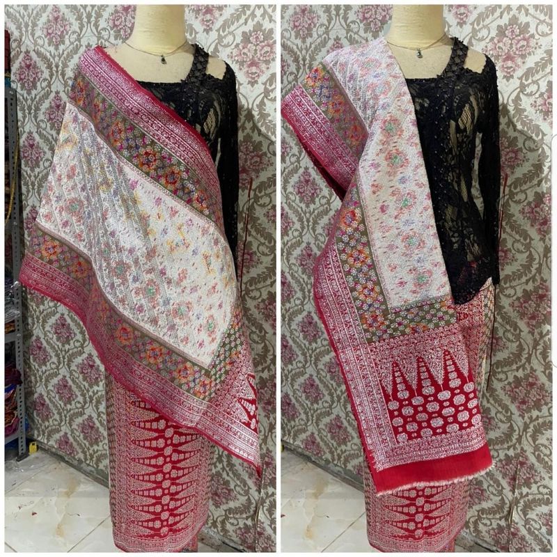 SONGKET PALEMBANG ASLI 3 NEGERI KRISTAL