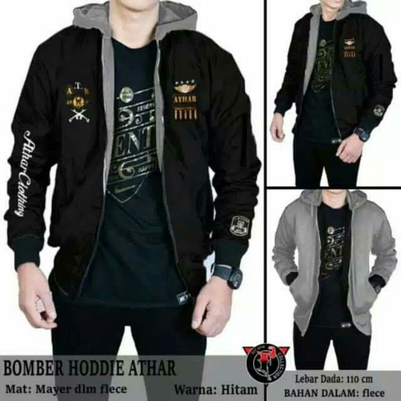 Jaket Bomber Pria  Jaket Bolak Balik  Bomber  Irathar