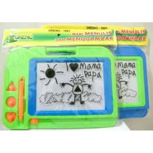 

Papan Tulis Magnet Drawing Board Magnet Mainan Edukasi Anak