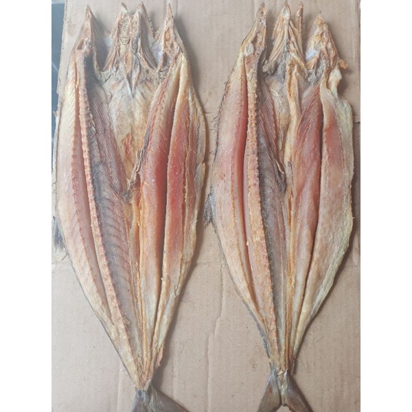

ikan asin Telang tenggiri ekoran 8ons