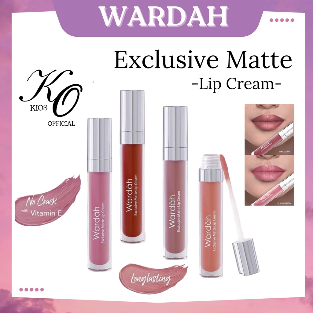 Wardah Exclusive Matte Lip Cream