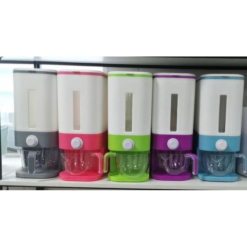 Rice Box 12kg/Tempat Beras/Rice Box Pink