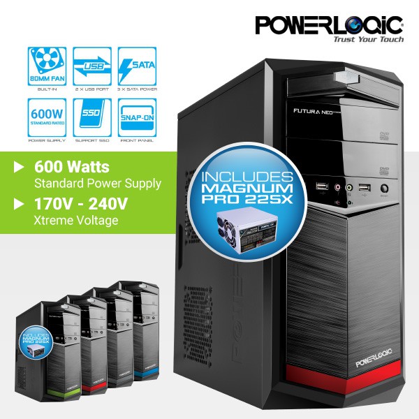 Casing Alcatroz Futura Neo 100 XV- Blue - By Powerlogic