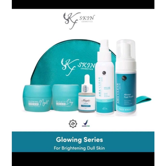 PAKET TOSCA KFSKIN GLOWNG / SHINNING / ACNE / DARKSPOT