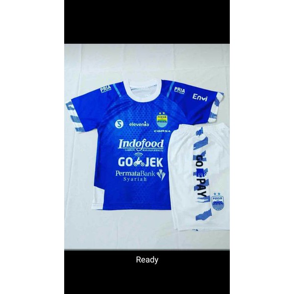 stelan jersey anak persib home baru liga1 2018-2019